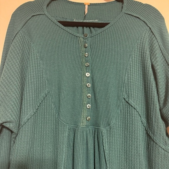 Free People Leo Henley Top - Size S - Picture 6 of 8